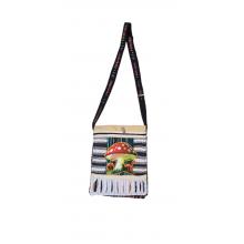 Cotton Razor Cut Cherry Mushroom Mini File Bag KFC2732
