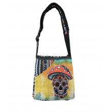 Mushroom on Sugar Skull  Mini File Bag RIB3004