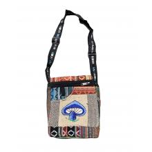 Cotton Patch Emb  Mushroom  Mini File Bag RIB1369