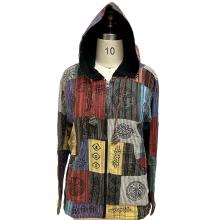 Cotton Multi Patch Fleece Lining Jacket (DI72)