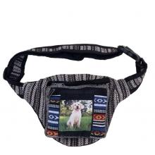 Cotton Ghary Patch Dog Fanny Bag Wholesale (KFC2548)