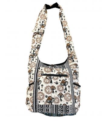 Cotton / Hemp Mushroom & Sun Two Packet Bag KFC2694