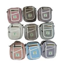 Cotton Hemp Assorted Multi Color Camera  Bag RIB2238
