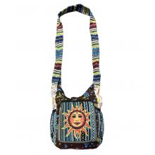 Cotton Hemp Side Pocket Mini Sun Bag RIB24221