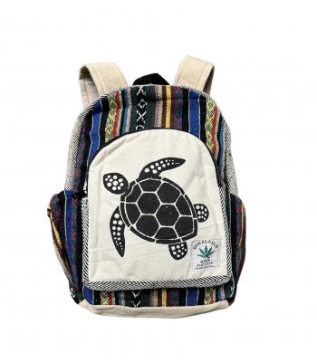 Cotton Hemp Turtle Mini  Backpack SSM107S