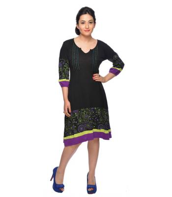  Ladies Viscose Dress (DR2247/RD1105) 