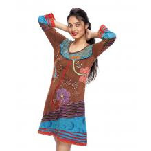 Women Hand Embroidery Tunic (DR937)