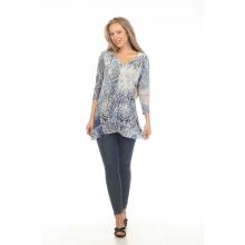 Women's Sky Blue Tunic (KV2216)
