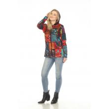 Cotton Multi Patchwork Mushroom Jacket (D398J)