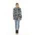 Cotton Razor Cut Snowfall Tie Dye Block Print Jacket D686