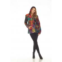 Cotton Patchwork Tie Dye wash Jacket  DI65
