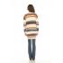Women's Super Soft Ombre Open Front Sweater Cardigan (KN22285S)