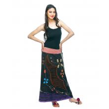 Cotton Emb Long Skirt Wholesale (SK1198)