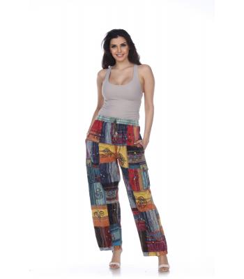 Cotton Wash Multi Patch Pants (RKT12)